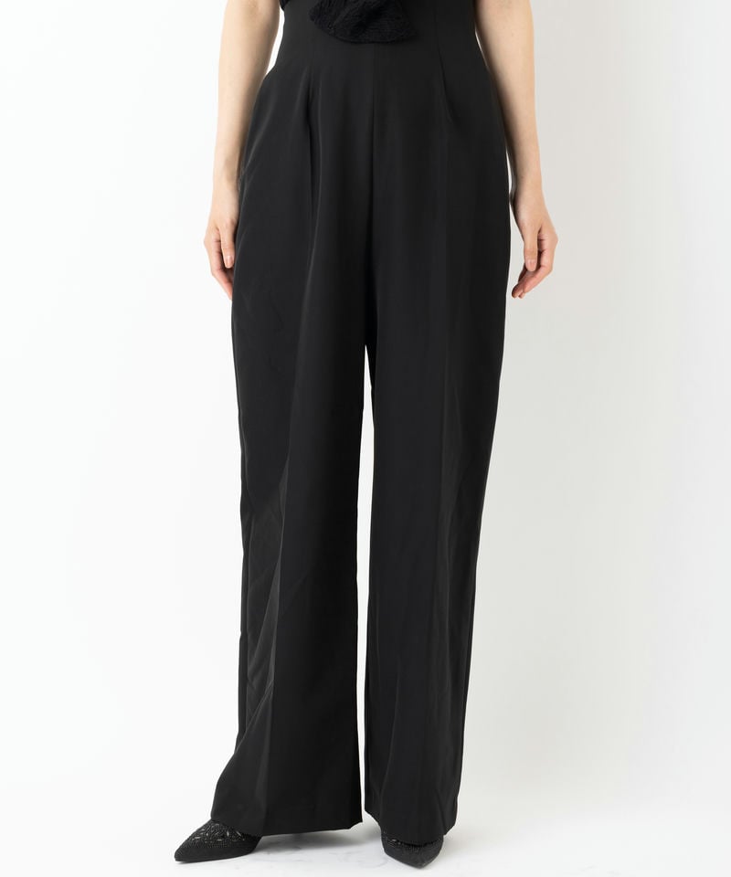 LAGUNAMOON ラグナムーン LADYエンブロイダリーツイストパンツドレス