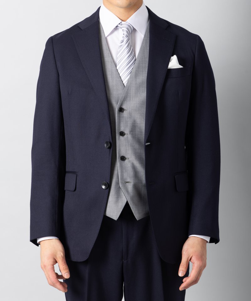 SUIT SELECT スーツセレクト 【7点セット】レギュラーフィットウール