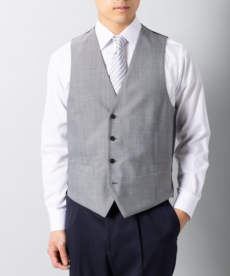 SUIT SELECT スーツセレクト 【7点セット】レギュラーフィットウール