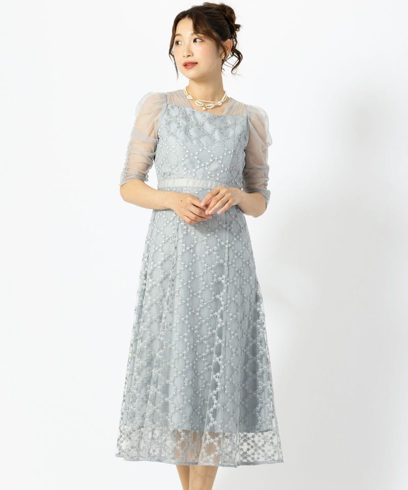 Dorry Doll ドリードール ダイヤフラワーレースドレス ピンク系 | 結婚