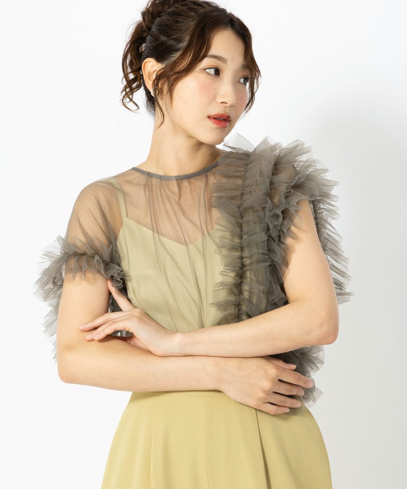 LAGUNAMOON ラグナムーン LADYチュールドッキングコンビネゾン