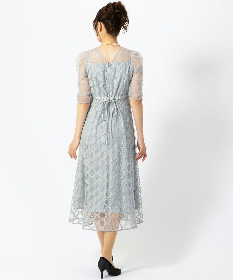 Dorry Doll 【ドレス2点SET】ドリードール ダイヤフラワーレースドレス