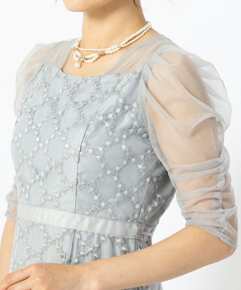 Dorry Doll 【ドレス2点SET】ドリードール ダイヤフラワーレースドレス