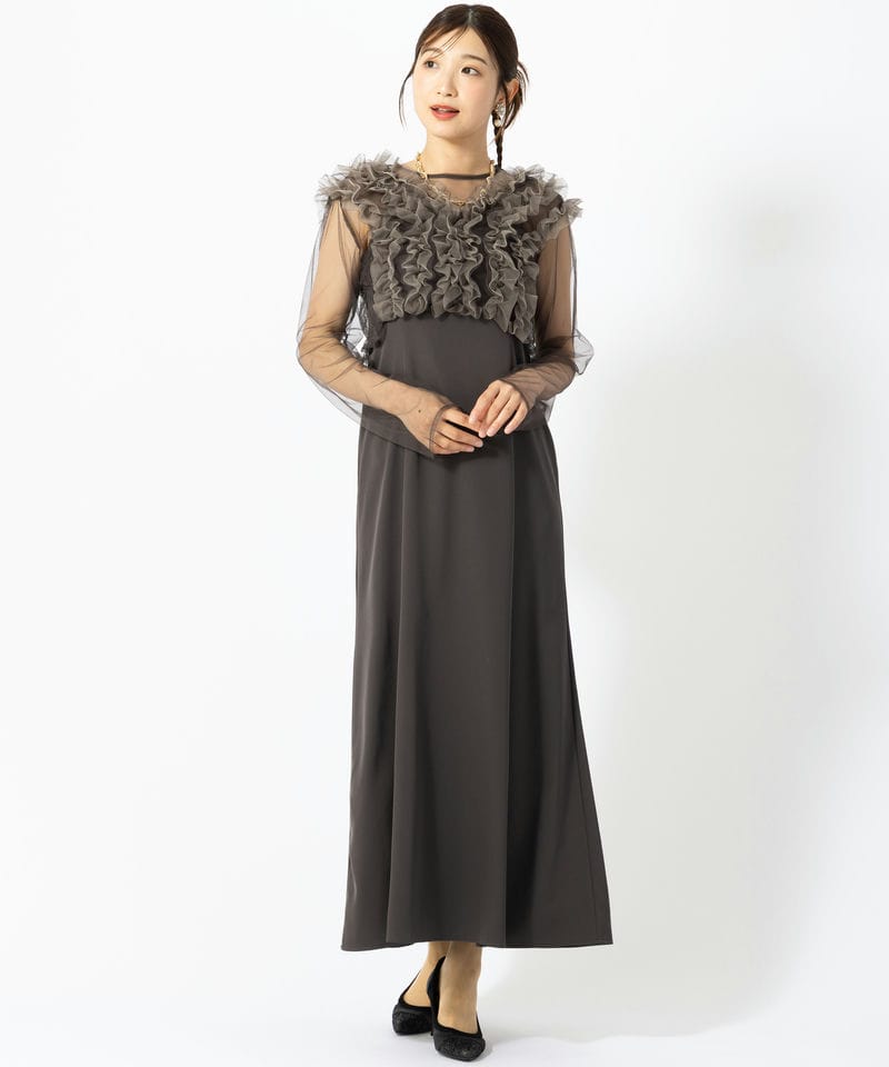 et.UNiVER エト.ユニヴェール メニーウェイフリルドレス その他 x