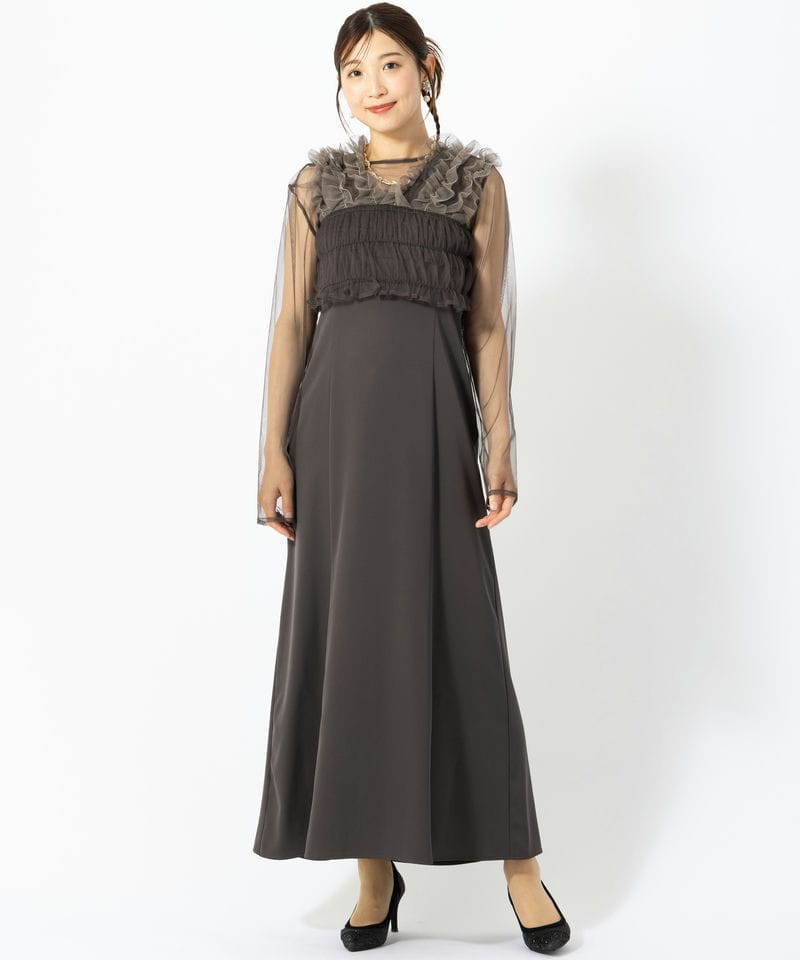 et.UNiVER エト.ユニヴェール メニーウェイフリルドレス その他 x