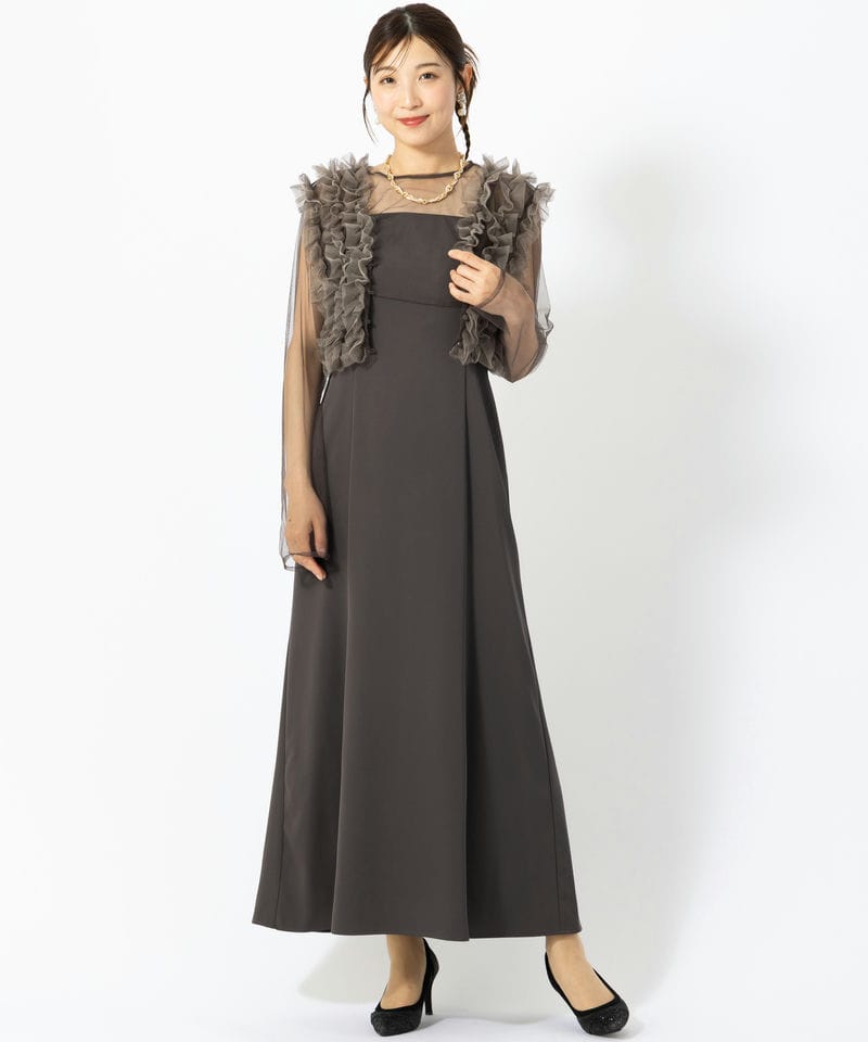 et.UNiVER エト.ユニヴェール メニーウェイフリルドレス その他 x