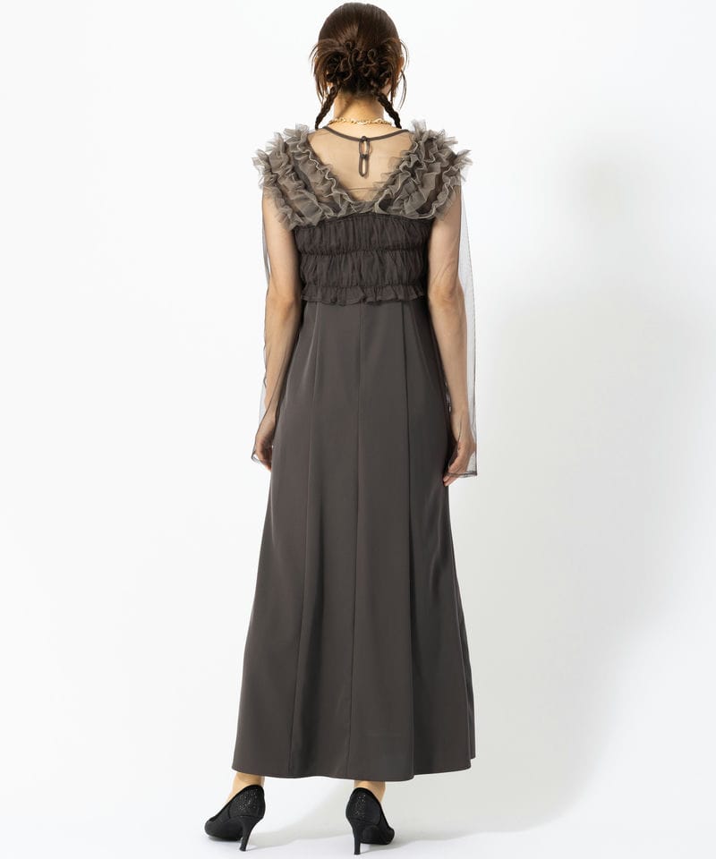 et.UNiVER エト.ユニヴェール メニーウェイフリルドレス その他 x