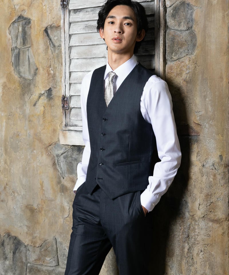 Select Shop 3ピースカラーフォーマルスーツ グレー系 | 結婚式