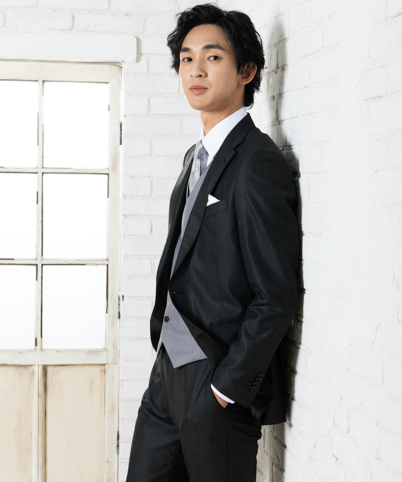 Select Shop 3ピースカラーフォーマルスーツ グレー系 | 結婚式