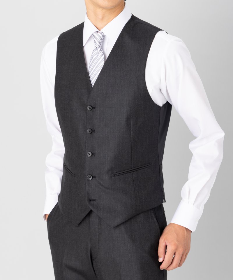 Select Shop 3ピースカラーフォーマルスーツ グレー系 | 結婚式