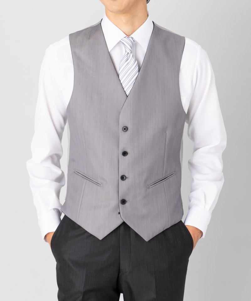 Select Shop 3ピースカラーフォーマルスーツ グレー系 | 結婚式