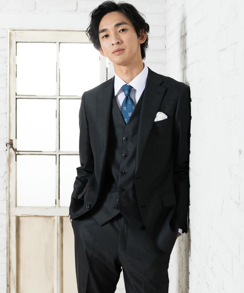 Select Shop 3ピースカラーフォーマルスーツ グレー系 | 結婚式