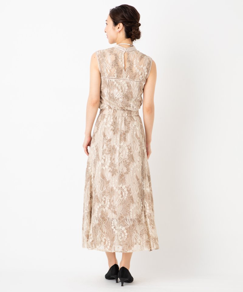 FRAY I.D フレイアイディー レースノースリーブセットアップドレス