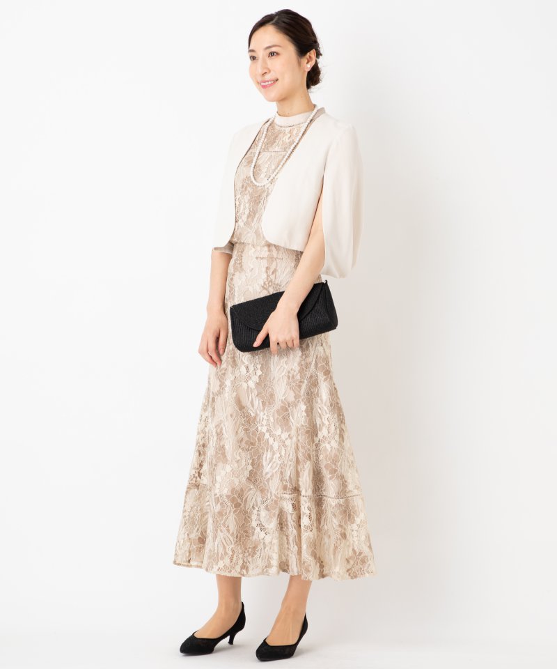 FRAY I.D フレイアイディー レースノースリーブセットアップドレス