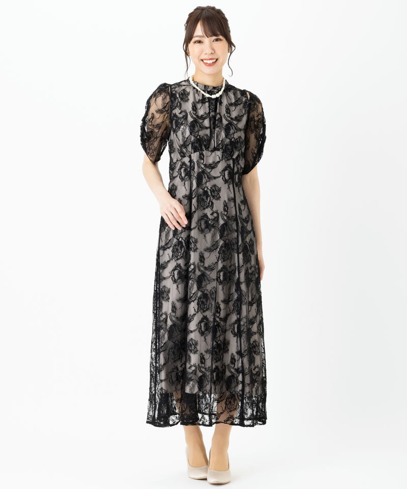 JILL STUART ジルスチュアート チューリップカラーレースドレス