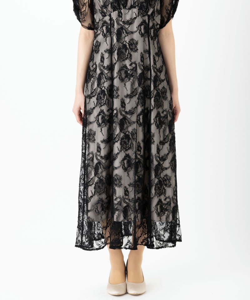 JILL STUART ジルスチュアート チューリップカラーレースドレス