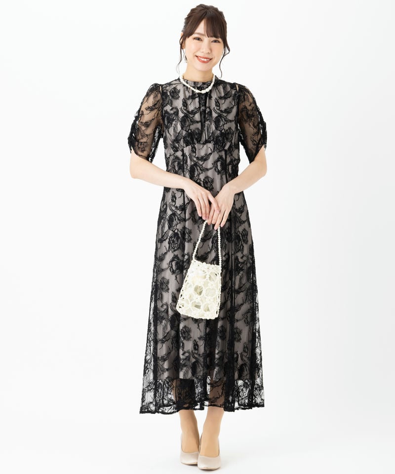 JILL STUART ジルスチュアート チューリップカラーレースドレス JILL STUART ジルスチュアート チューリップカラーレースドレス