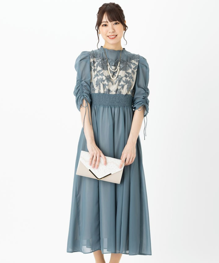 Dorry Doll 【ドレス2点セット】ドリードール フラワーレース