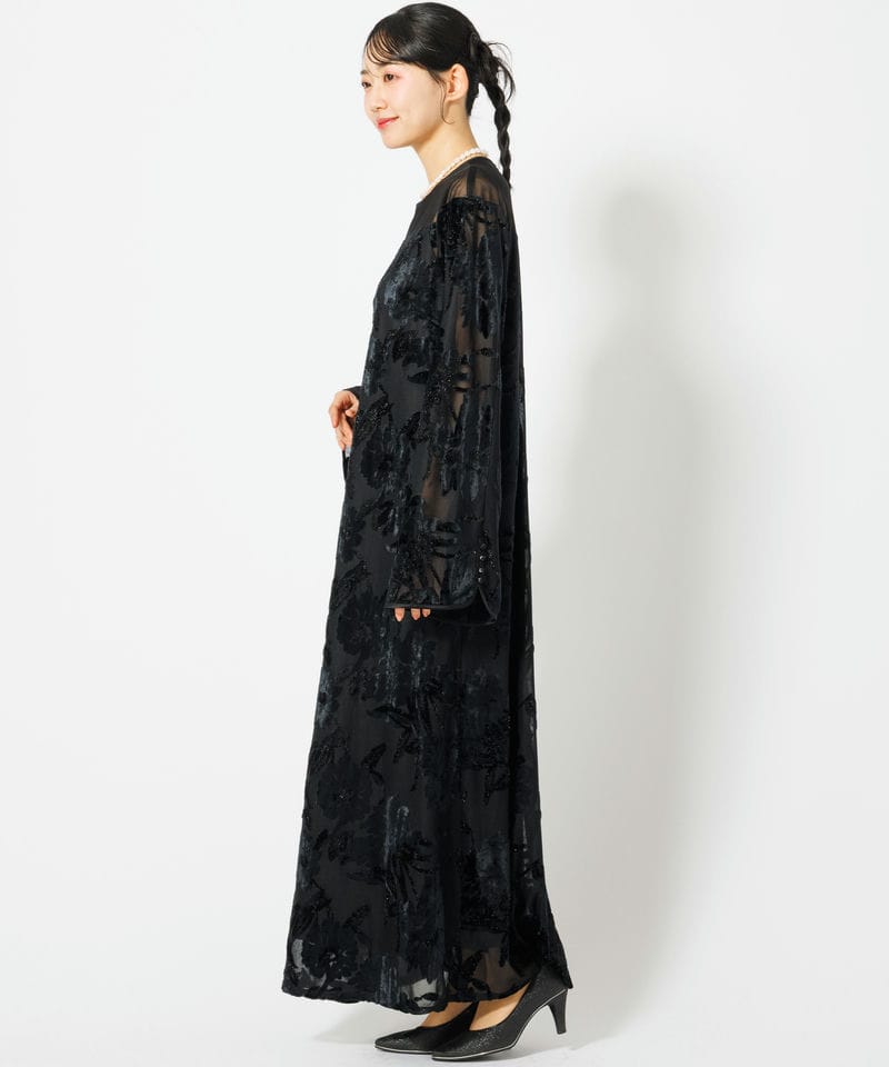 Ameri VINTAGE アメリヴィンテージ シアージャガードAラインドレス