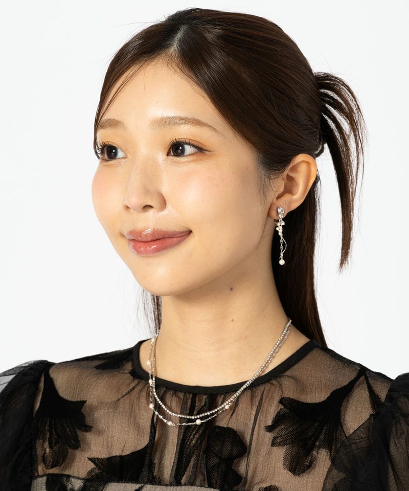 Aimer/【セット】ネックレス+イヤリングのレンタルアイテム | 結婚式