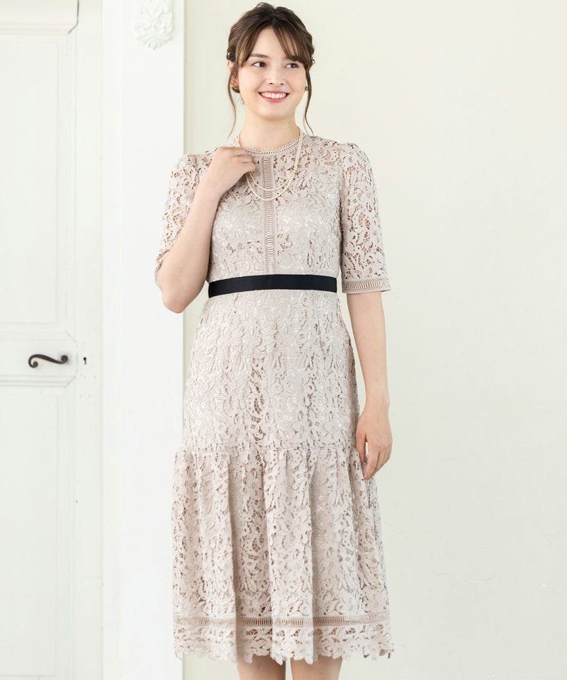 CELFORD セルフォード バリエーションレースドレス ピンク系 | 結婚式