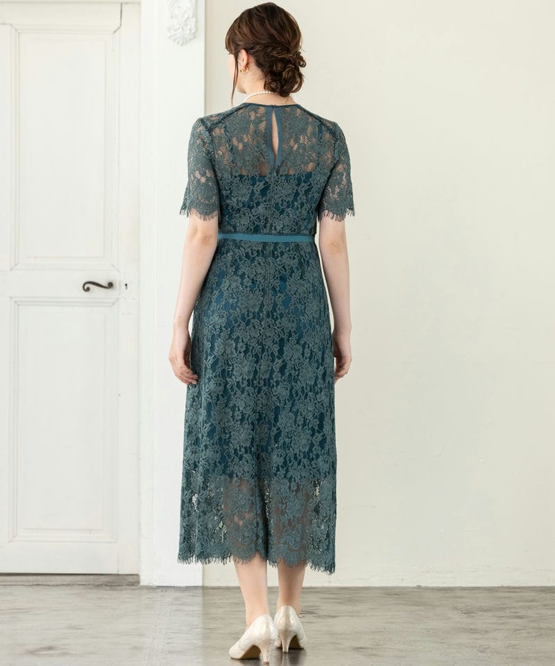 FRAY I.D 【ドレス2点セット】フレイアイディー パイピングレース