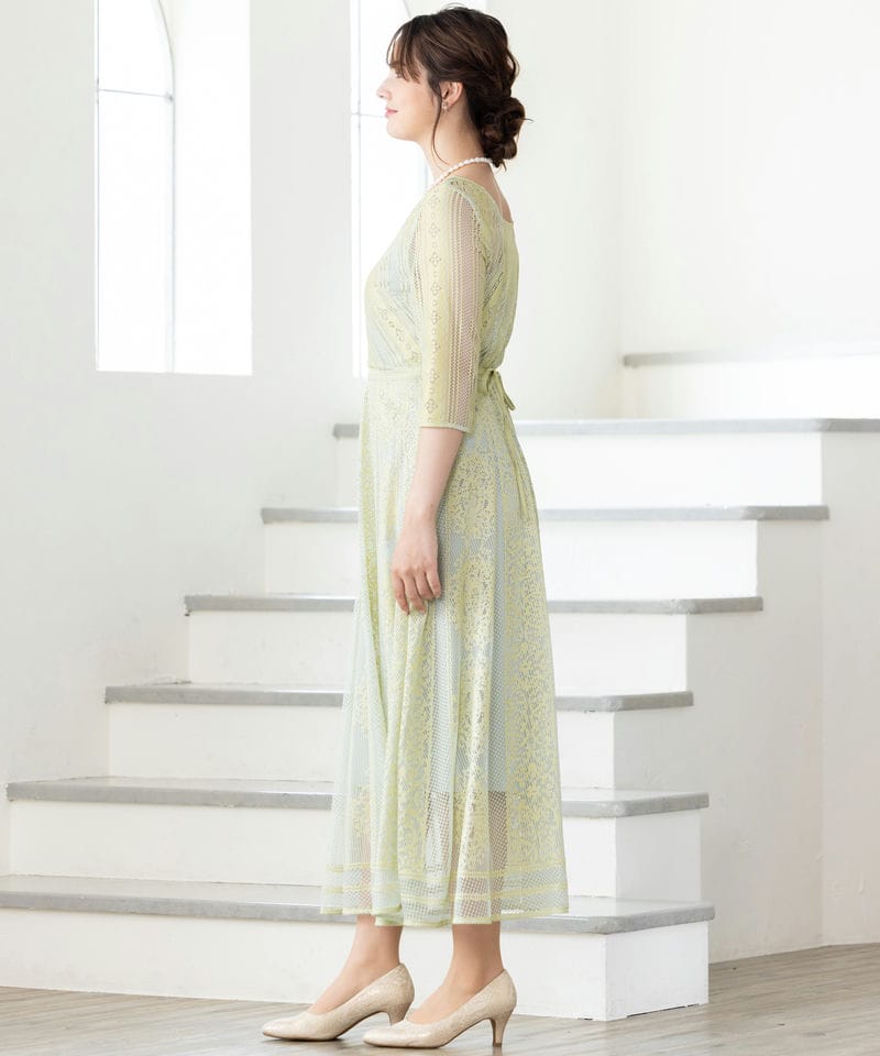 FRAY I.D フレイアイディー オーナメントパネルスクエアードレス