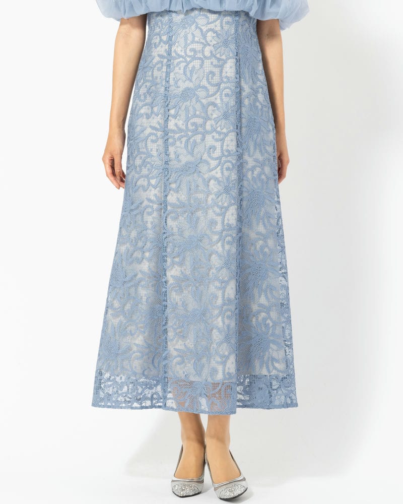 LAGUNAMOON ラグナムーン LADYボレロセットレースキャミドレス ブルー