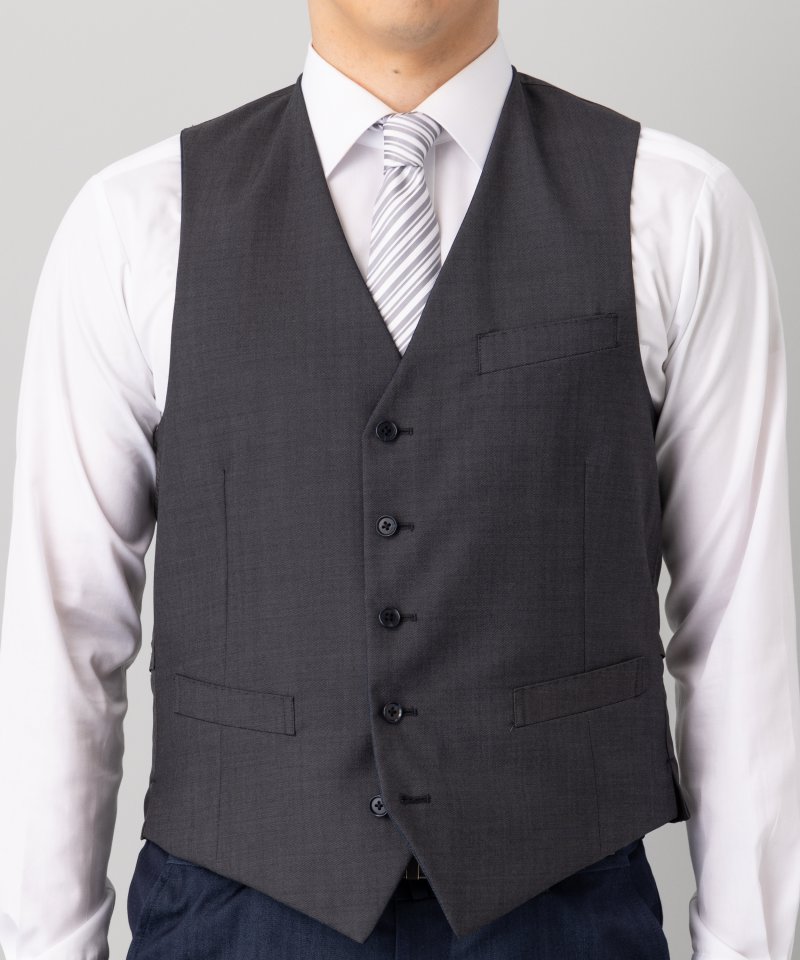 ORIHICA オリヒカ 【7点セット】ベネシャン・ウールブレンドスーツ