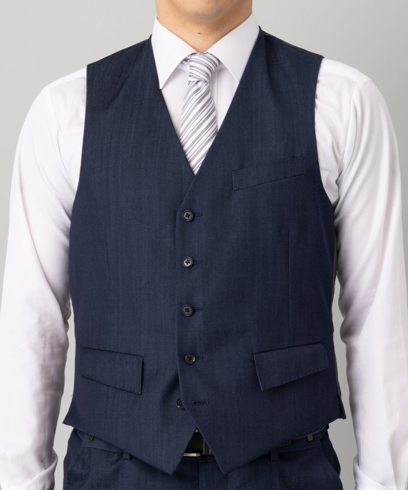 ORIHICA オリヒカ 【7点セット】ベネシャン・ウールブレンドスーツ