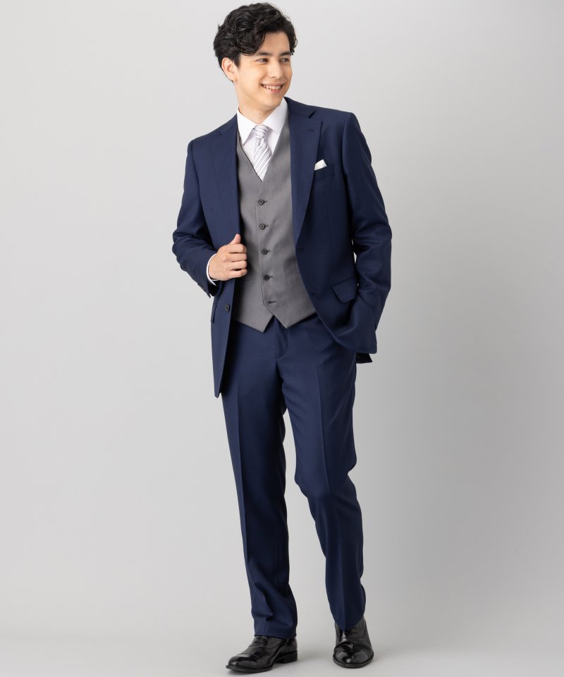 Select Shop 【7点セット】[CA02]カノニコ・チェック柄3ピーススーツ