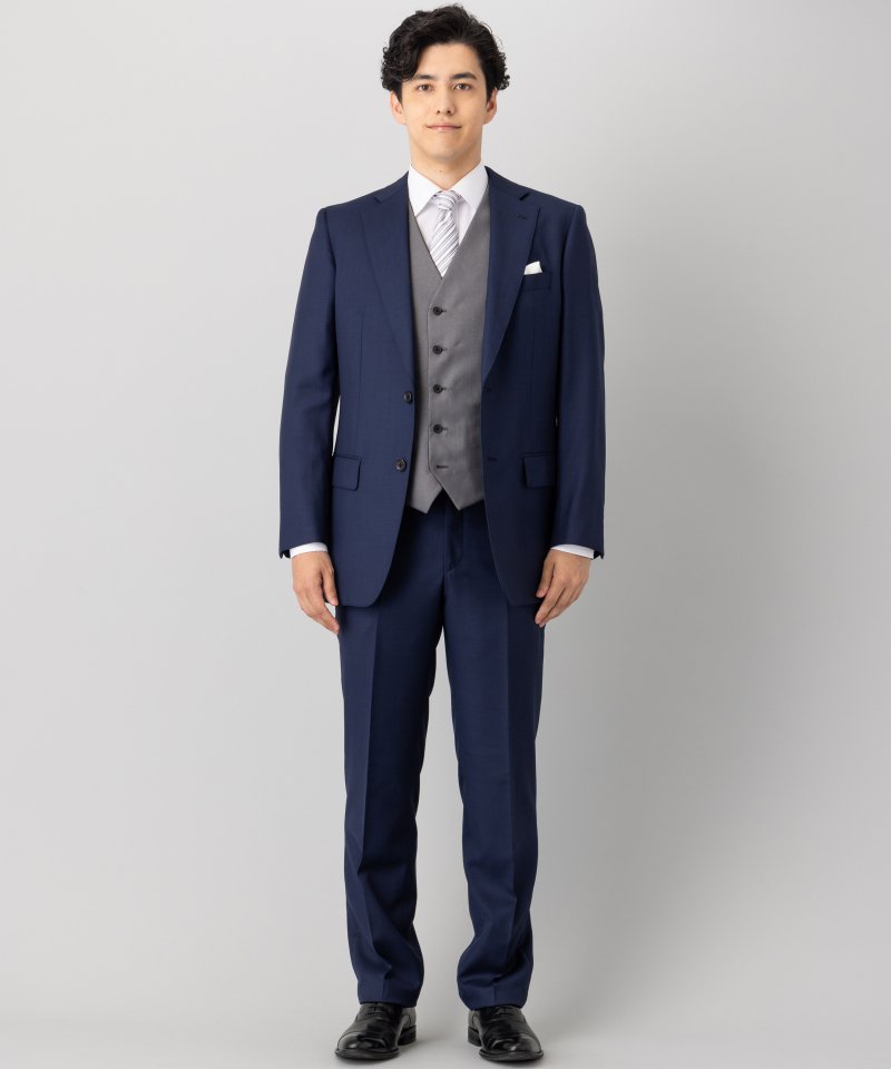 Select Shop 【7点セット】[CA02]カノニコ・チェック柄3ピーススーツ