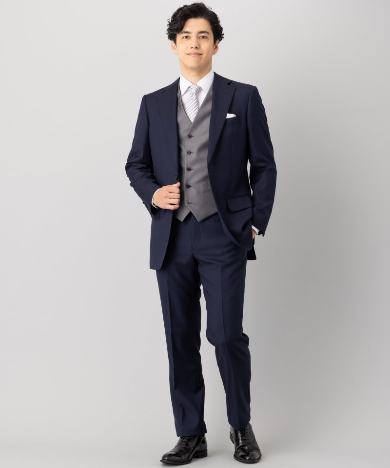 Select Shop 【7点セット】[CA03]カノニコ・ソリッド3ピーススーツ