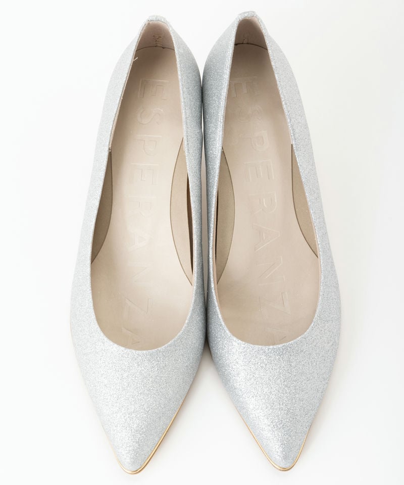 ESPERANZA エスペランサ Neoグリッター5.5cmヒールパンプス その他 x