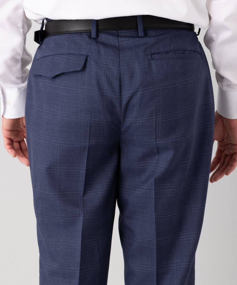 ORIHICA オリヒカ タスマニアチェック×シルバーベスト3ピーススーツ