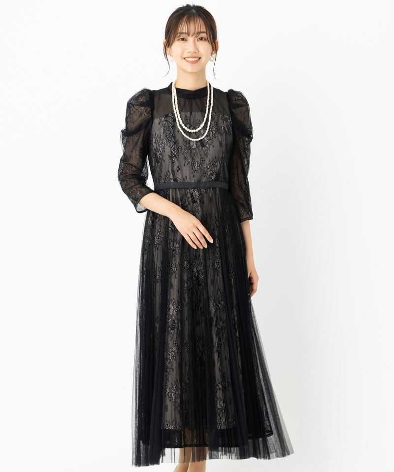 Apuweiser-riche アプワイザーリッシェ シアーレイヤードドレス