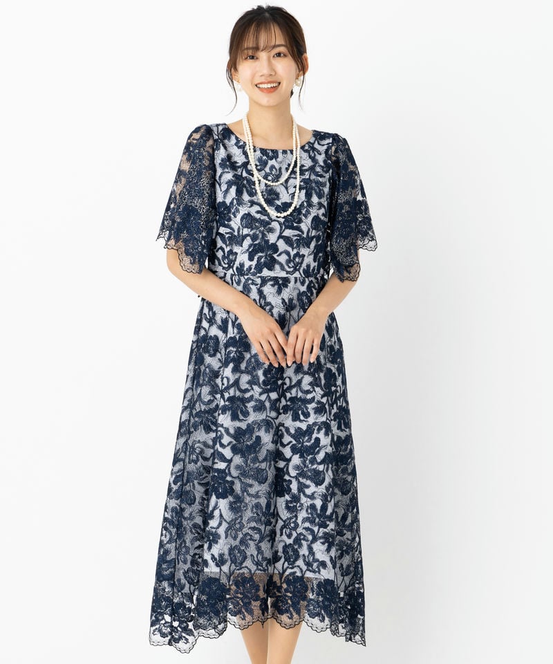 GRACE CONTINENTAL グレースコンチネンタル スリットスリーブフレ