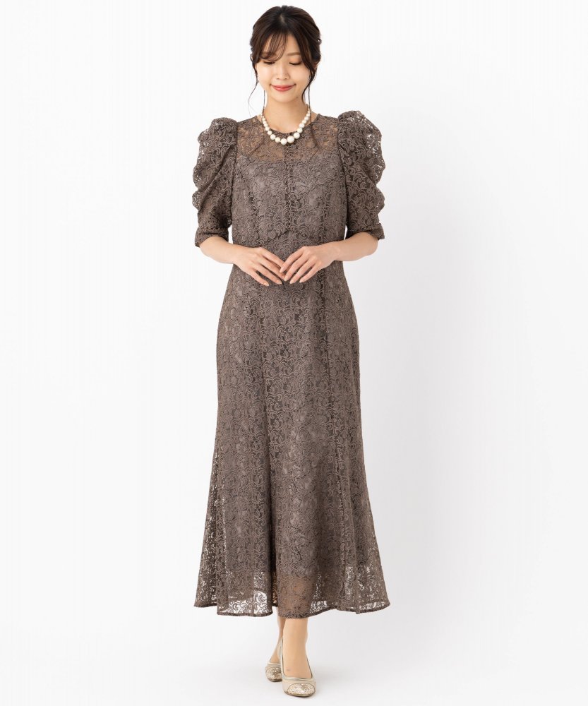 FRAY I.D フレイアイディー エンブロイダリーパフドレス その他 x