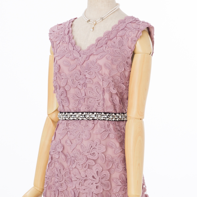 GRACE CONTINENTAL グレースコンチネンタル レースロングドレス その他