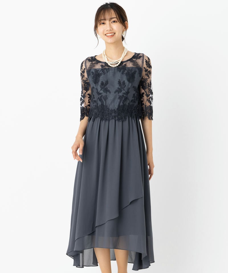 form forma 【マザーズドレス】フォルムフォルマ ジャガードレース