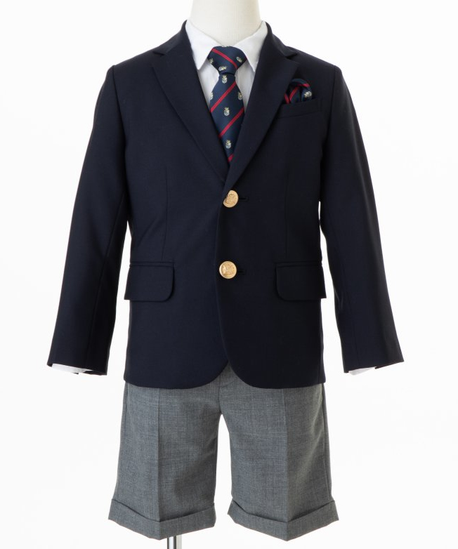 グリーンレーベルリラクシング 150 男の子　スーツ4点セット 9c099ce49e0a87590ce2a446400d54