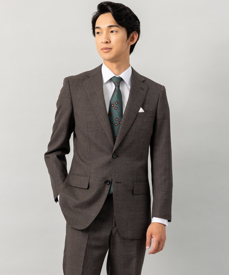 KASHIYAMA カシヤマ フォーマルツイルダブルブレスト2ピ―ススーツ