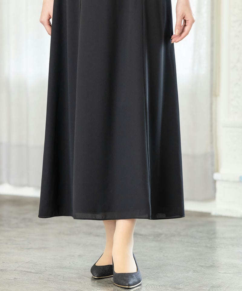 東京ソワール 【マザーズドレス】ラッセルレースボレロ付き前開き