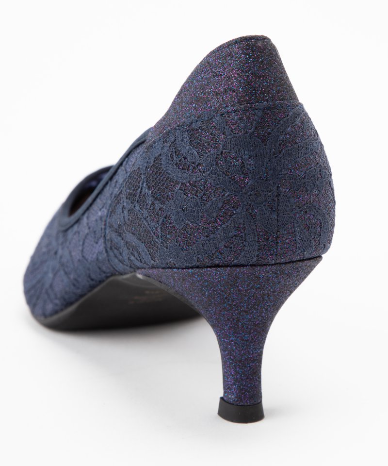 DIANA ダイアナ チュールレースパンプス ネイビー系 | 結婚式