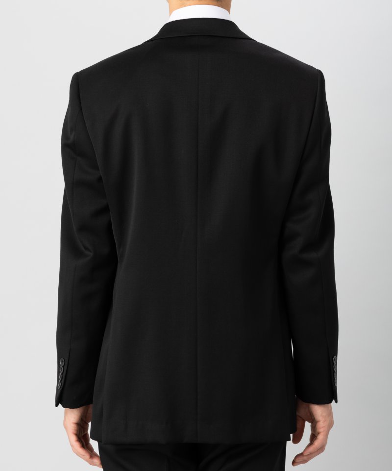 ONLY オンリー 濃染スタンダードフォーマル3ピーススーツ ブラック系