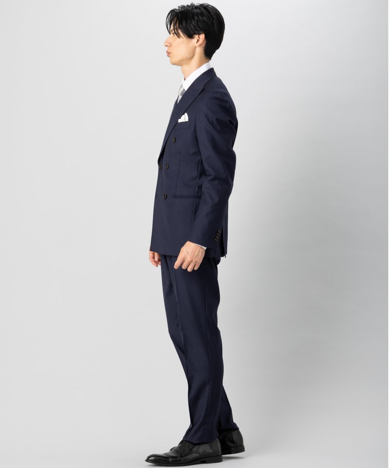 美品✨ ONLY ダブルスーツ セットアップ 紺 34/35 REDA ATTO 【公式通販】