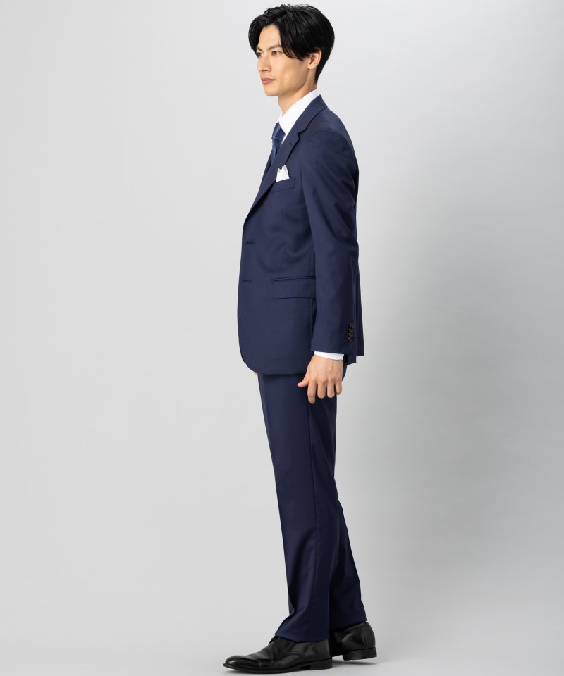 ONLY オンリー REDA社・FLEXO3ピーススーツ ネイビー系 | 結婚式