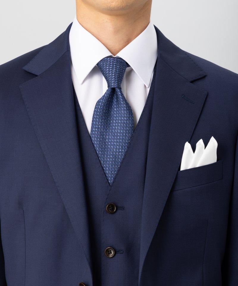 ONLY オンリー REDA社・FLEXO3ピーススーツ ネイビー系 | 結婚式