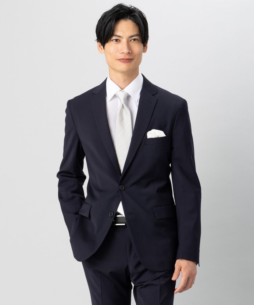 green label relaxingネイビー 3ピーススーツ green label relaxing グリーンレーベルリラクシング REDA・フォーマル