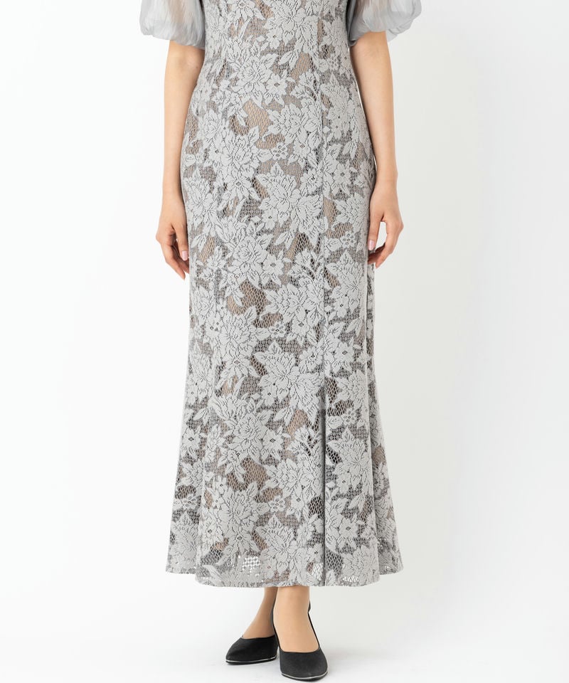 LAGUNAMOON ラグナムーン LADYジャガードレースフレアドレス その他 x